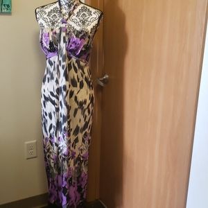 Floral Print Maxi Dress